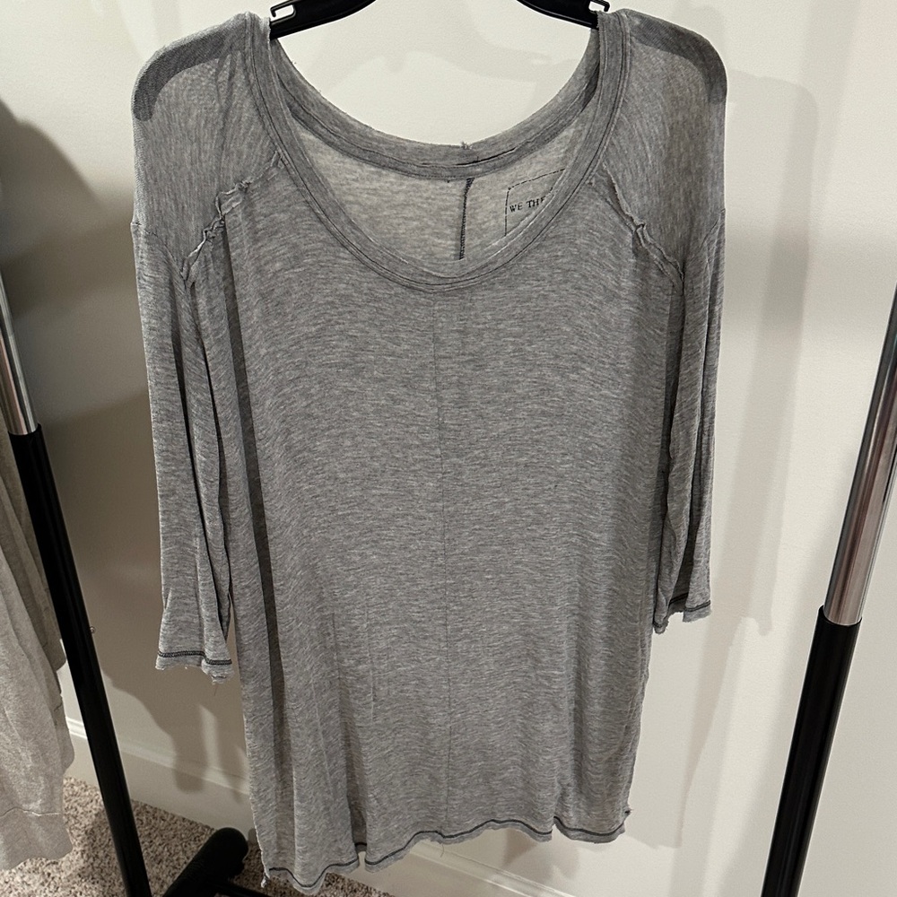 Free People Gray Women's Top